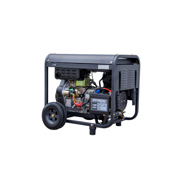 Дизельный генератор Hyundai DHY 8000LE-3  2-х тактный фото