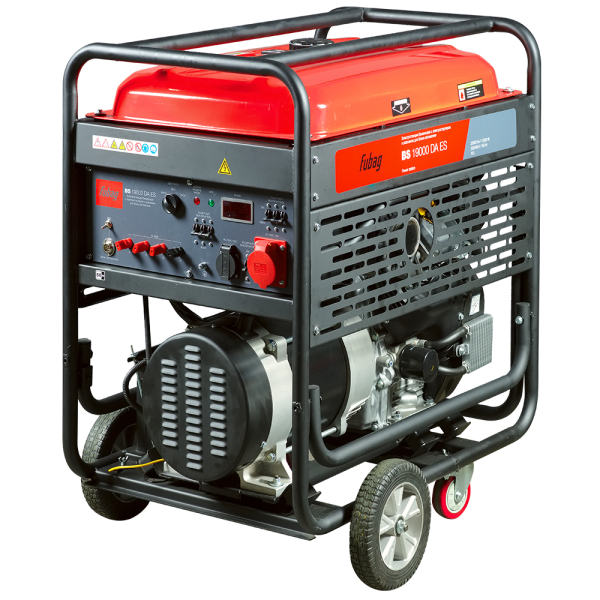 Бензиновый генератор Fubag BS 19000 DA ES передвижной фото