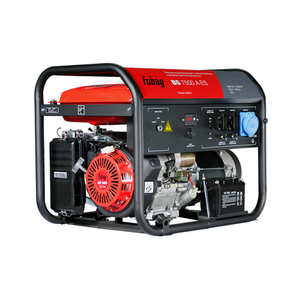Бензиновый генератор Fubag BS 7500 A ES для газового котла фото