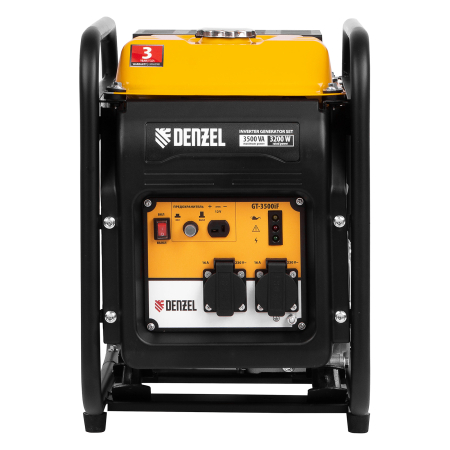 Бензиновый генератор DENZEL GT-3500iF фото