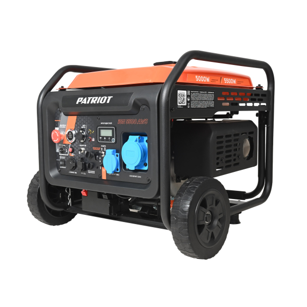 Бензиновый инверторный генератор PATRIOT iGN 5500AWS 4-х тактный фото