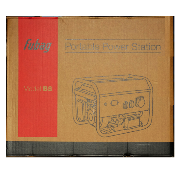 Бензиновый генератор Fubag BS 7500 XD ES DUPLEX передвижной фото