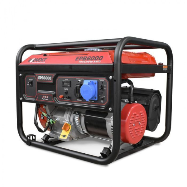 Бензиновый генератор REDVOLT EPB6000 2-х тактный фото