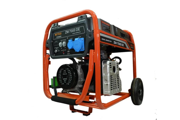 Дизельный генератор Mitsui ZM 7000 DE  на колесах фото