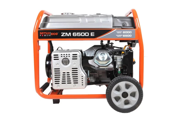 Бензиновый генератор Mitsui ZM 6500 E 2-х тактный фото