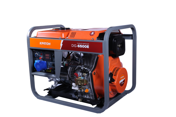 Дизельный генератор КРАТОН DG-6500E 3 08 02 027 синхронный фото