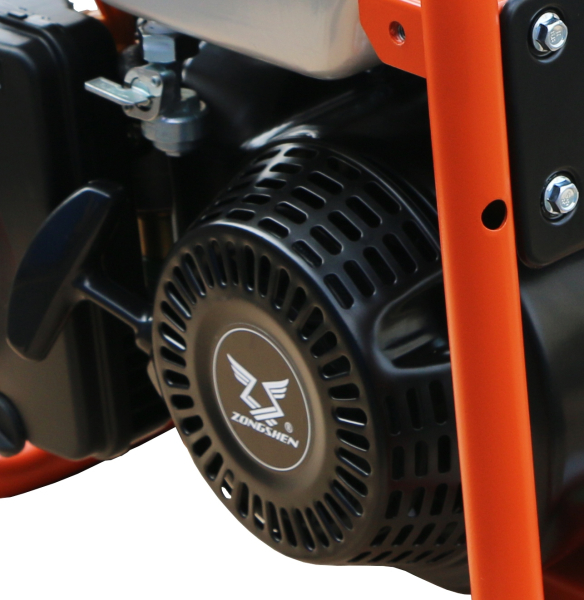 Бензиновый генератор Zongshen PB 5000 E 2-х тактный фото