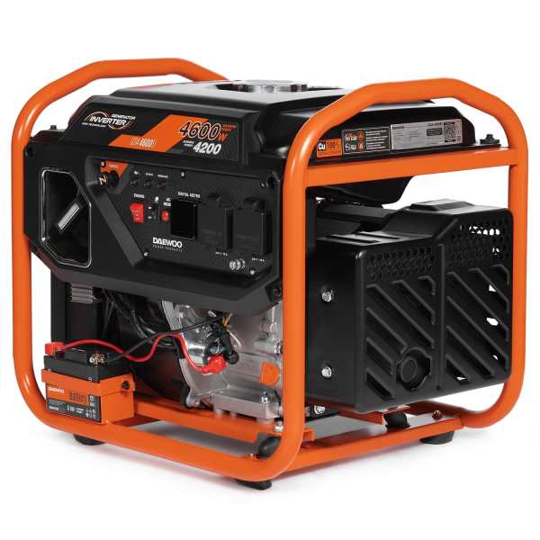 Бензиновый инверторный генератор DAEWOO GDA 4600Ei 2-х тактный фото