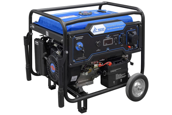 Бензиновый генератор ТСС SGG 6000EHNA Duplex 2-х тактный фото