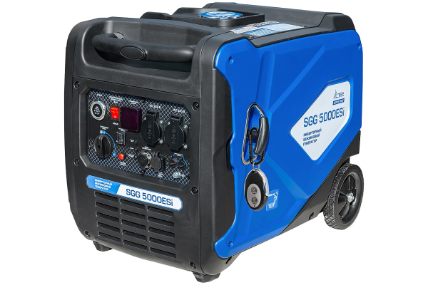 Бензиновый инверторный генератор ТСС SGG 5000ESi стационарный фото