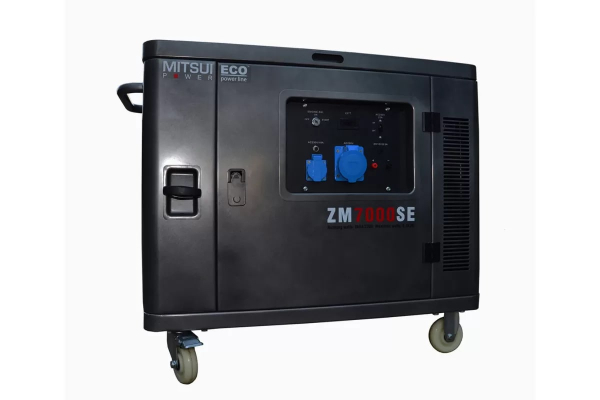 Бензиновый генератор Mitsui ZM 7000 SE 4-х тактный фото