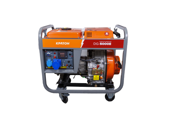 Дизельный генератор КРАТОН DG-5000E 3 08 02 026 для дома фото