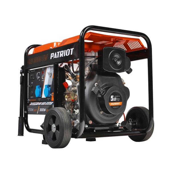 Дизельный генератор PATRIOT GRD 3000 EW 472702235 переносной фото