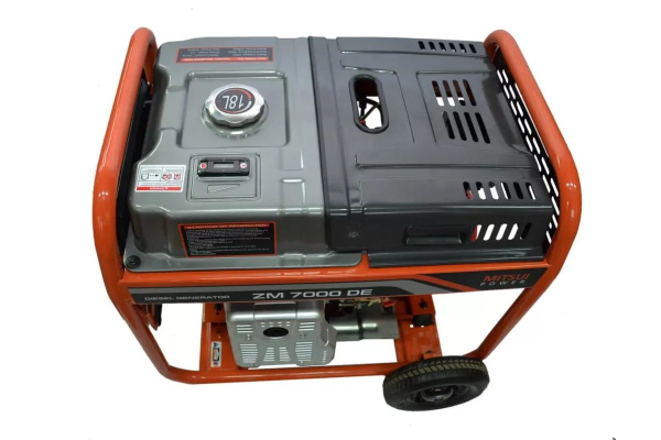 Дизельный генератор Mitsui ZM 7000 DE  передвижной фото