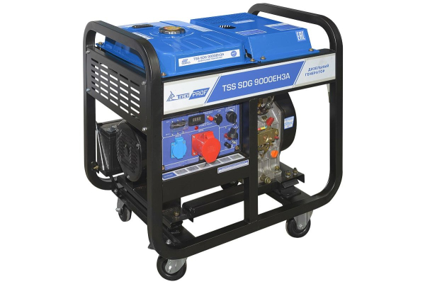 Дизельный генератор ТСС SDG 9000EH3A 100031 для дома фото