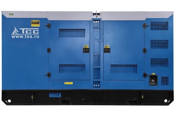 Дизельный генератор ТСС ЭД-200-Т400 с АВР в шумозащитном кожухе на прицепе 025268 4-х тактный фото