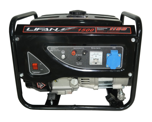 Бензиновый генератор Lifan 1 GF-3 (1500) Бензиновый генератор Lifan 1 GF-3 (1500) фото