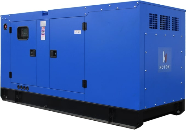 Дизельный генератор Исток АД200С-Т400-РПМ35 в кожухе с АВР  бесшумный фото