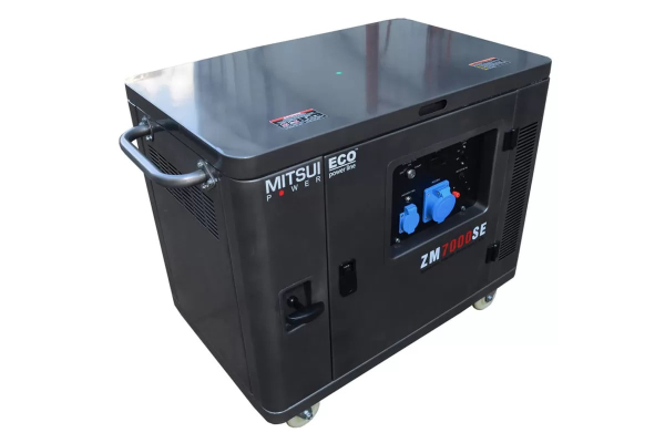 Бензиновый генератор Mitsui ZM 7000 SE для дачи фото