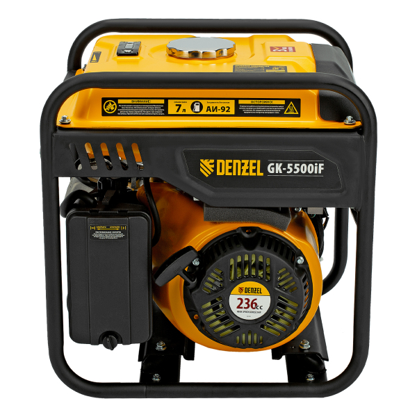 Бензиновый инверторный генератор DENZEL GK-5500iF 2-х тактный фото