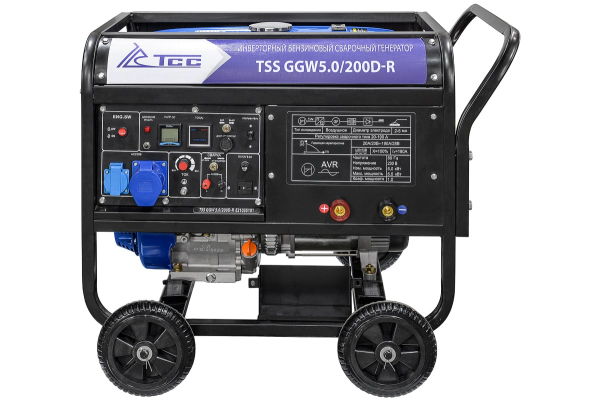 Бензиновый сварочный генератор ТСС GGW 5.0/200D-R для дачи фото