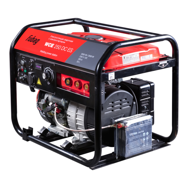 Бензиновый сварочный генератор Fubag WCE 250 DC ES 4-х тактный фото