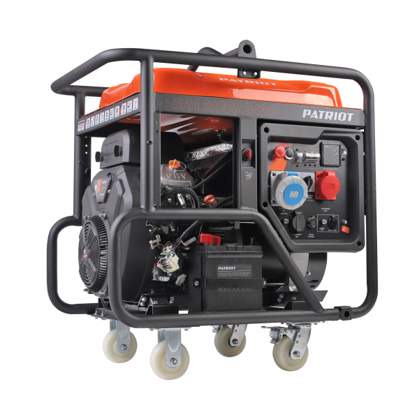 Бензиновый генератор PATRIOT GRA 19000 DAWS 4-х тактный фото