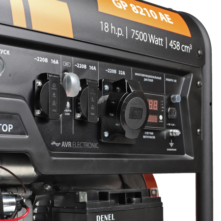 Бензиновый генератор PATRIOT GP 8210 AE фото