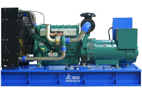 Дизельный генератор ТСС АД-300С-Т400-1РПМ5 ПРОФ в погодозащитном кожухе 025830 4-х тактный фото