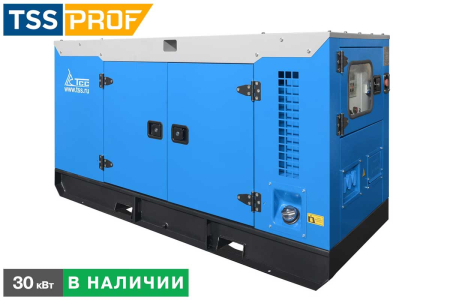 Дизельный генератор ТСС АД-30С-Т400-1РКМ7 в шумозащитном кожухе фото