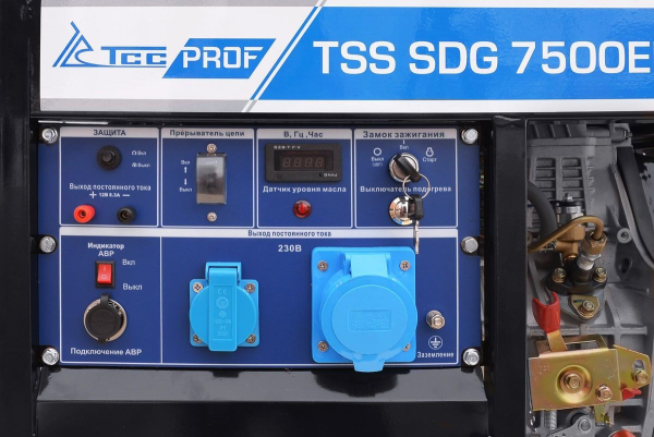 Дизельный генератор ТСС SDG 7500EHA 100026 Дизельный генератор ТСС SDG 7500EHA 100026 фото