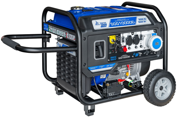 Бензиновый инверторный генератор ТСС SGG 10000Ei 2-х тактный фото