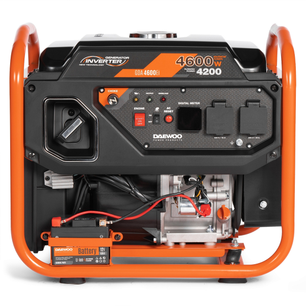 Бензиновый инверторный генератор DAEWOO GDA 4600Ei 2-х тактный фото
