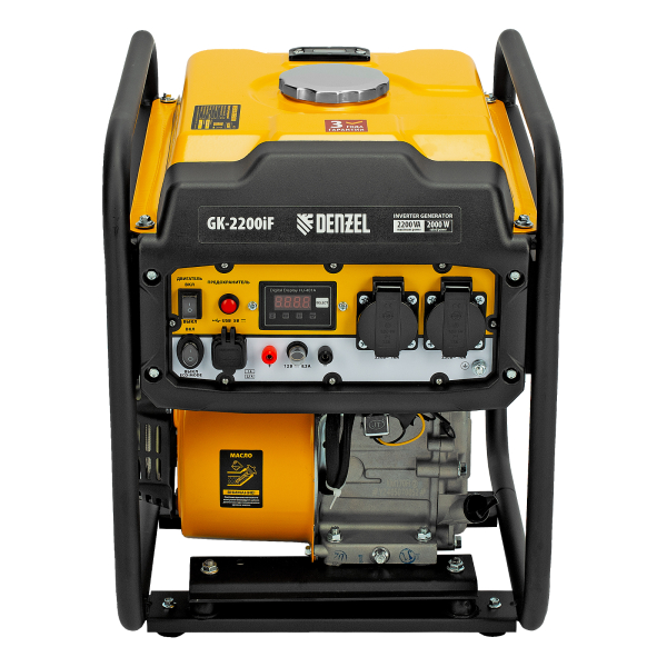 Бензиновый инверторный генератор DENZEL GK-2200iF фото