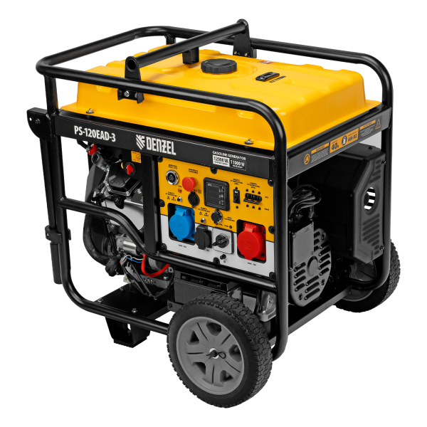 Бензиновый генератор DENZEL PS-120EAD-3 4-х тактный фото