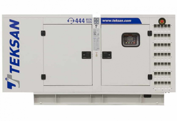 Дизельный генератор TEKSAN TJ100PE5L в кожухе  фото