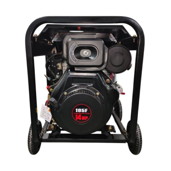 Дизельный генератор Zammer S9500DE S9500DE на колесах фото
