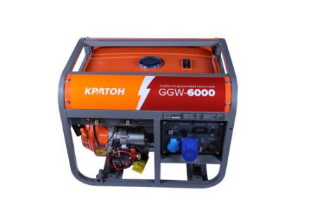 Бензиновый генератор КРАТОН GGW-6000 фото