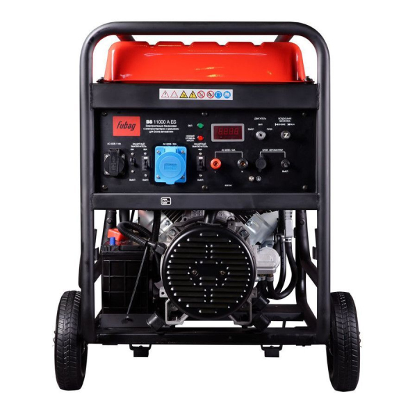 Бензиновый генератор Fubag BS 11000 A ES передвижной фото