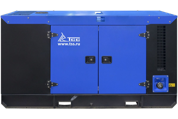 Дизельный генератор ТСС ЭД-24-Т400 с АВР в шумозащитном кожухе на прицепе 025281 на колесах фото