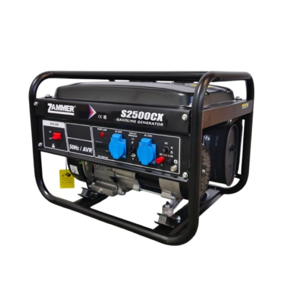 Бензиновый генератор Zammer S2500CX 2-х тактный фото