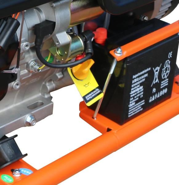 Бензиновый генератор Zongshen PB 7000 E фото