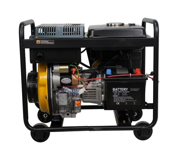 Дизельный генератор Habert H3GF-ME 57566 на колесах фото